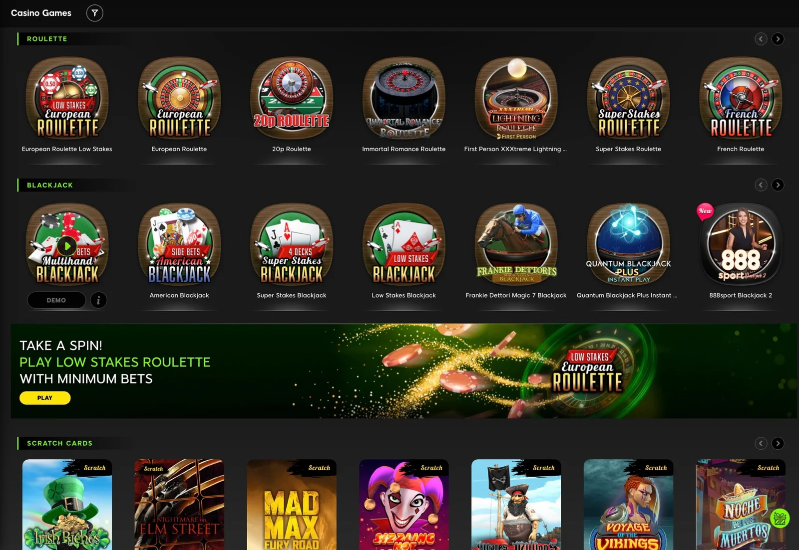 Casino Screenshot