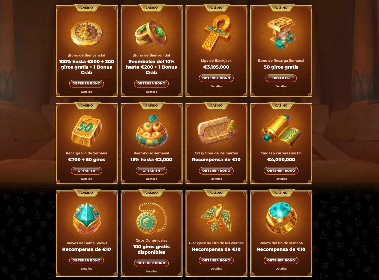 Amunra Casino promotions