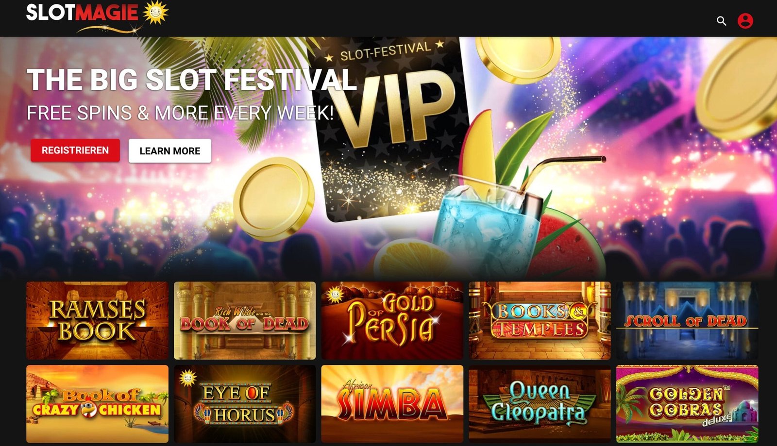 Slotmagie Casino slot festiva