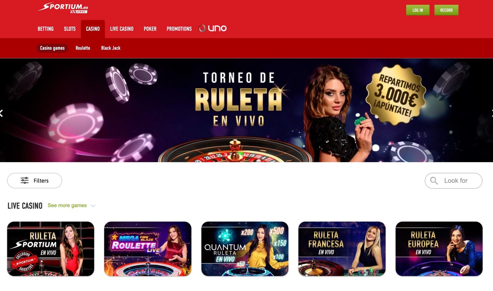 Casino Screenshot