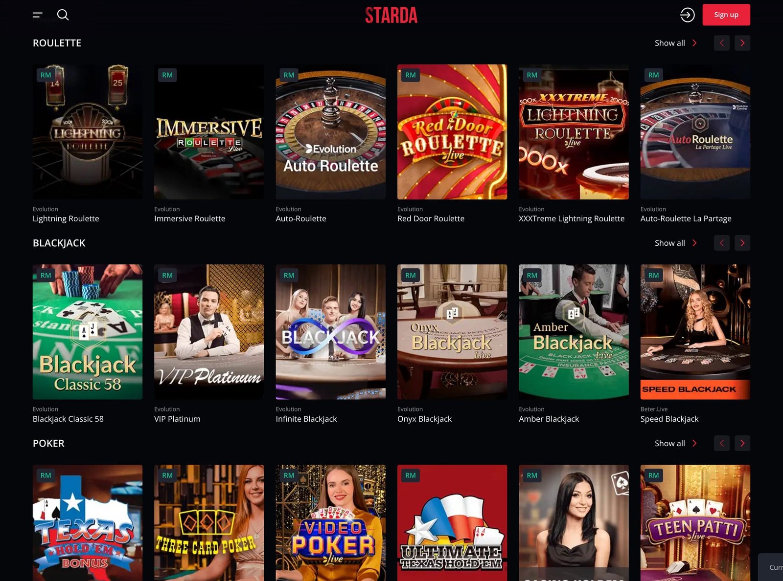 Casino Screenshot