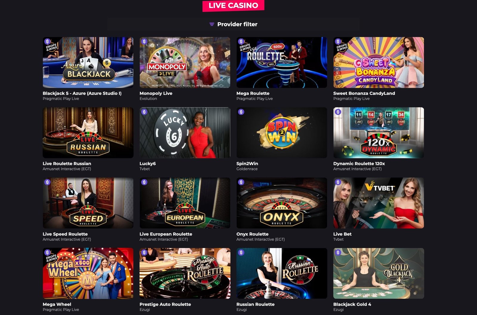 Superboss Casino live