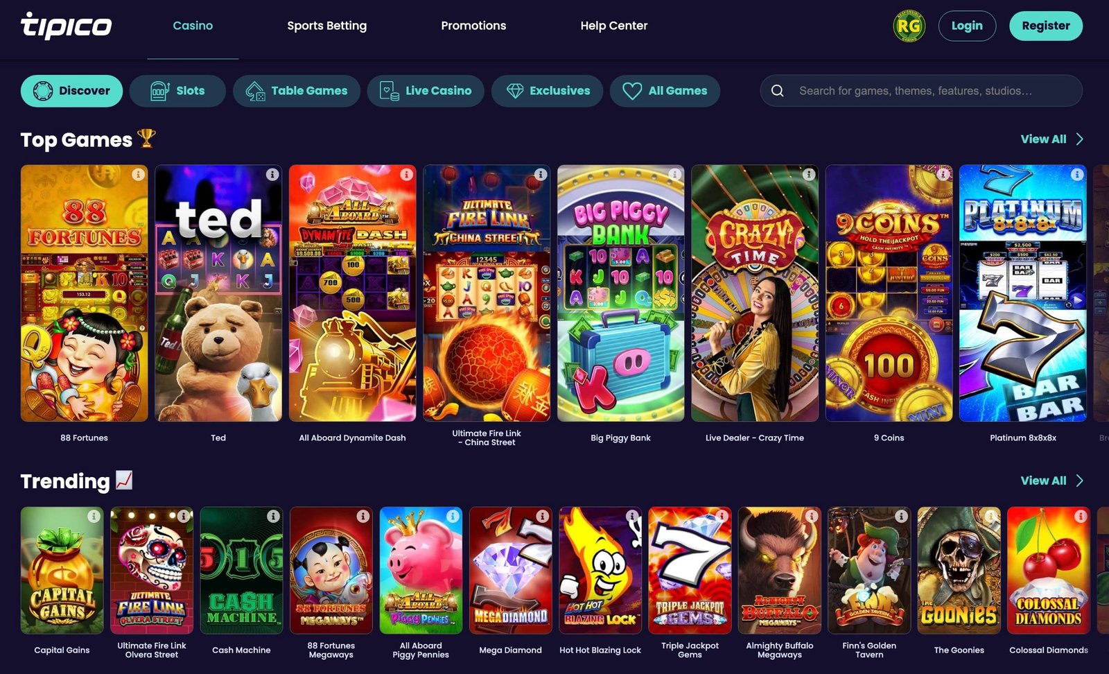 Casino Screenshot
