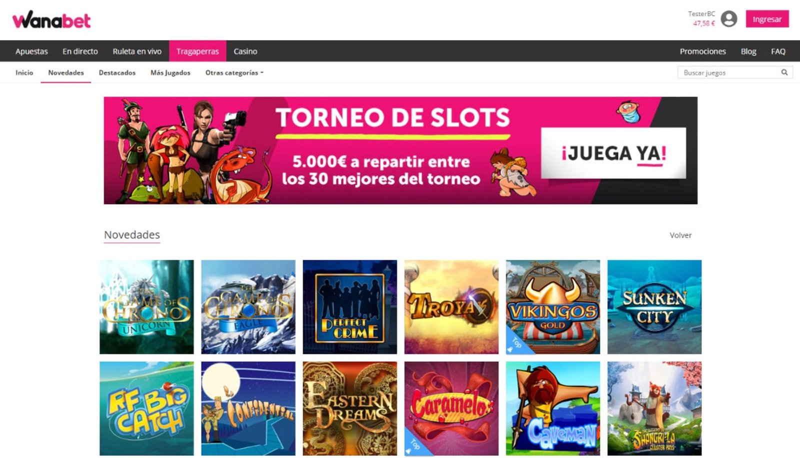 Casino Screenshot