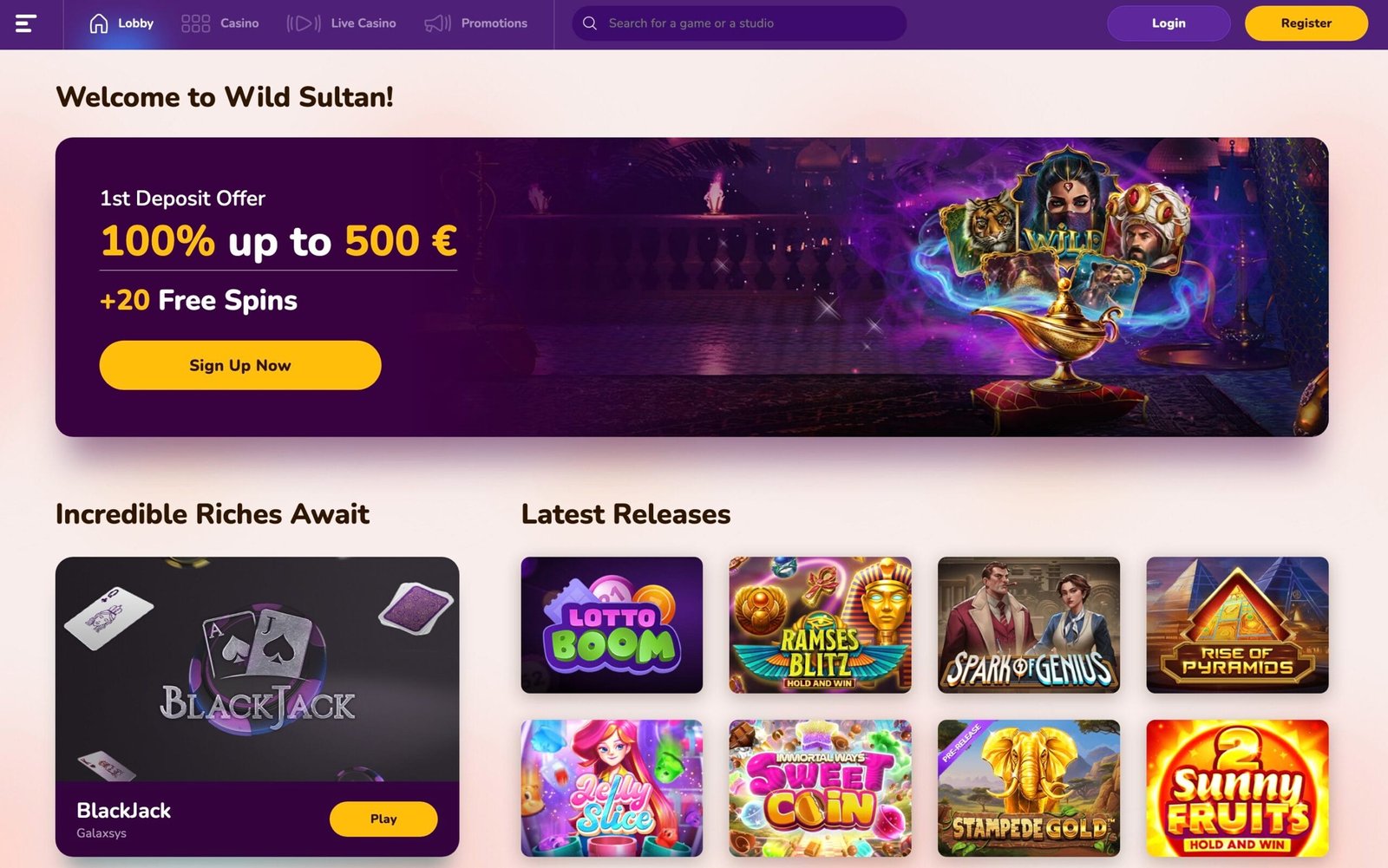 Casino Screenshot