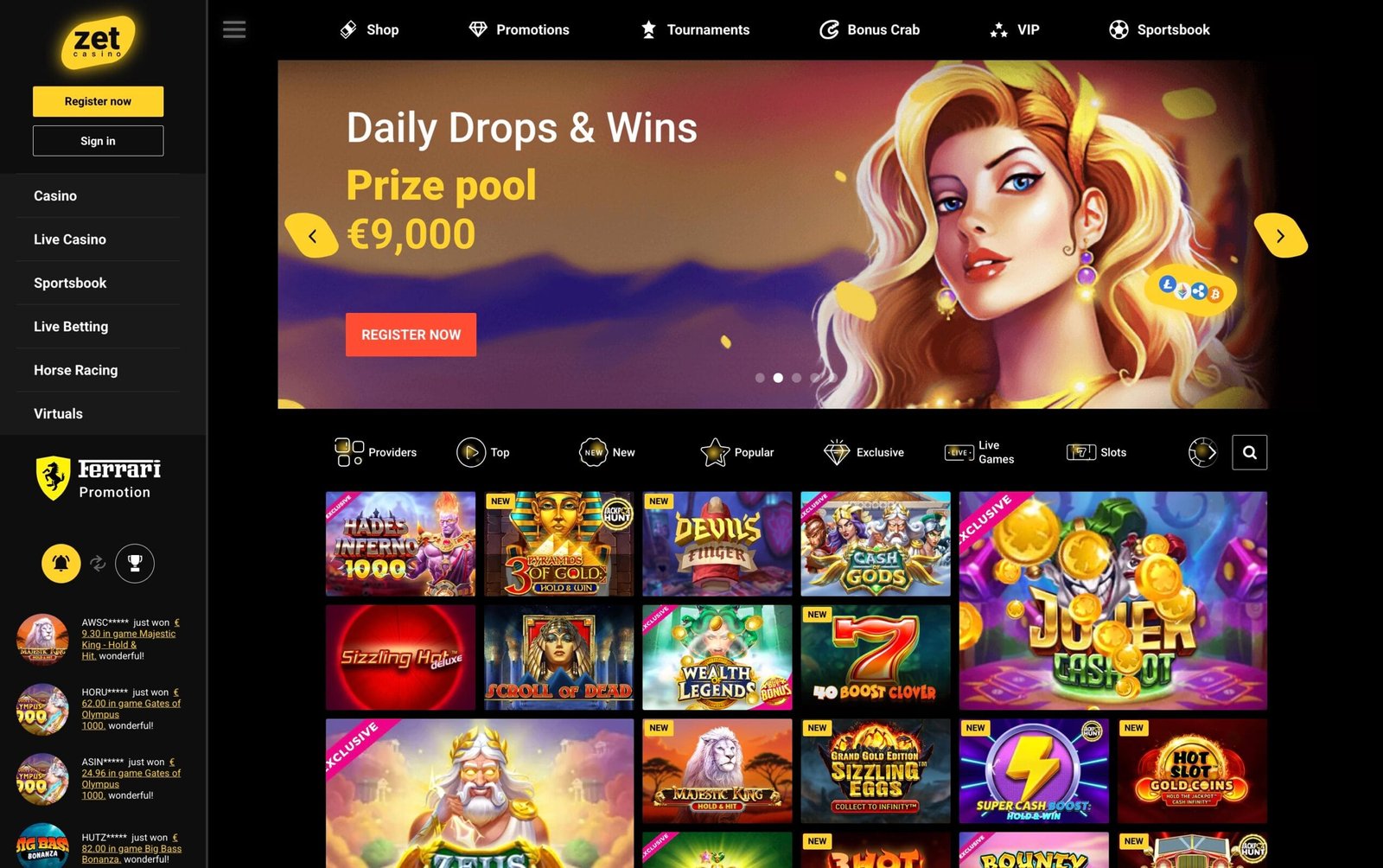 Casino Screenshot