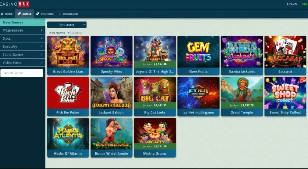CasinoMaxi Games