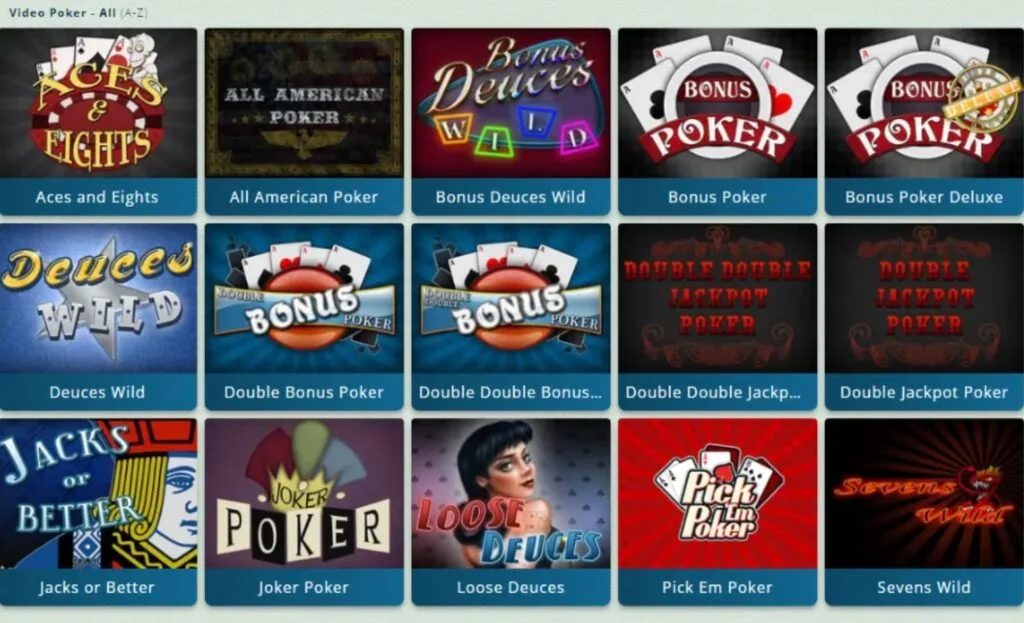CasinoMaxi Poker Games