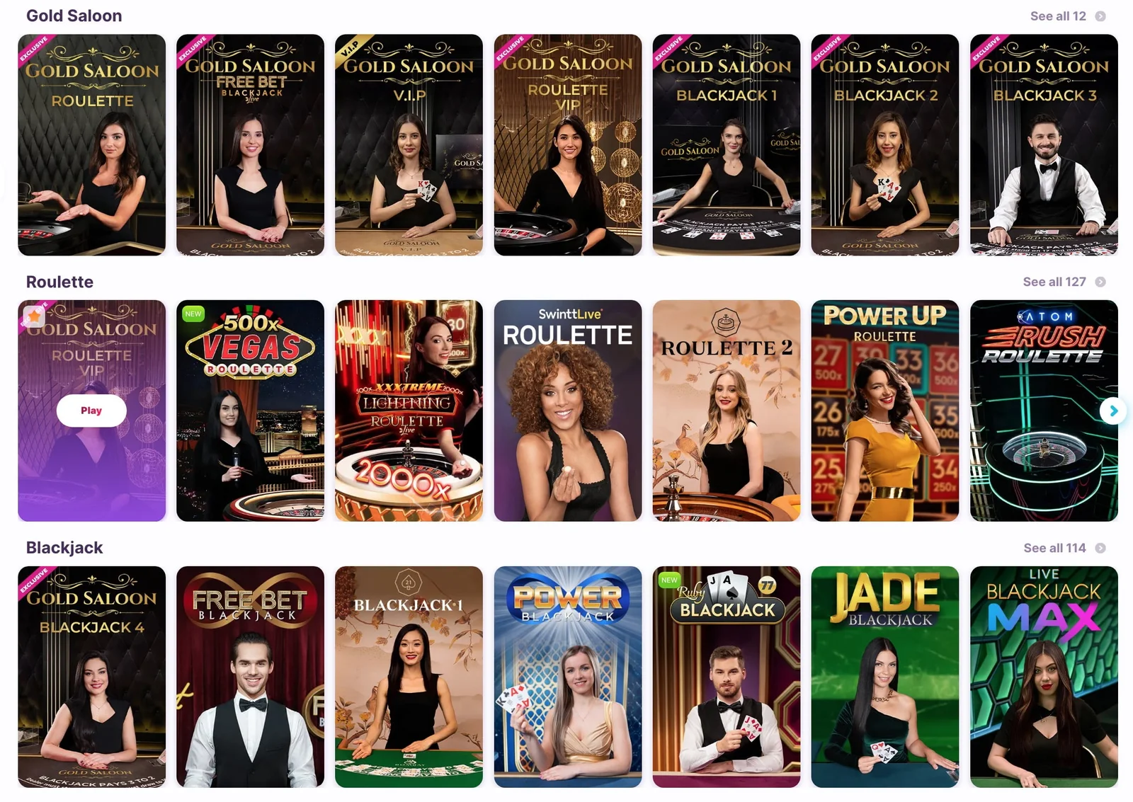 Nomini Casino Live Dealer