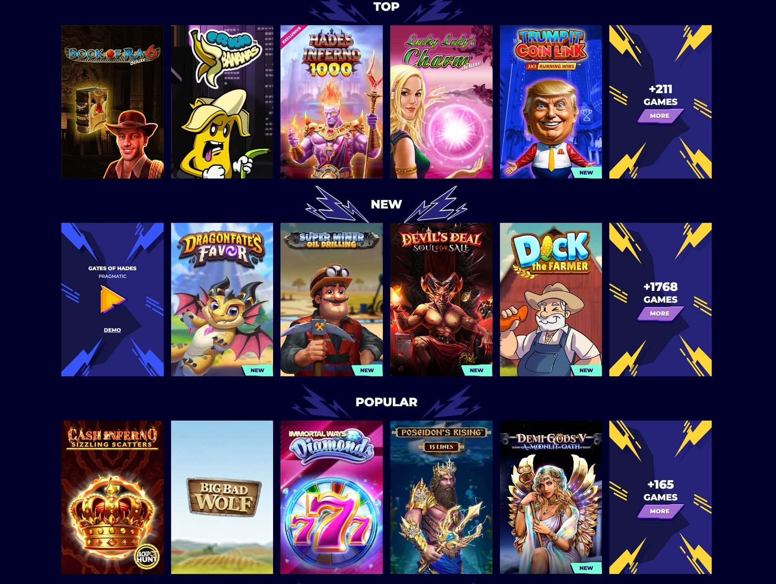 Mr Pacho Casino games